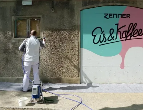 Applicazione di vernice antigraffiti con un airless | Airless Discounter